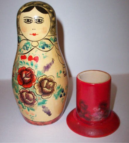 AA09. Unique Semenov Jar 7.5"
