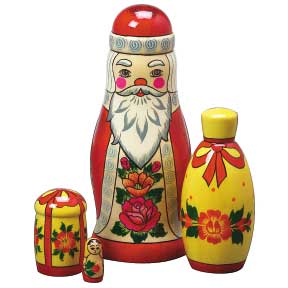 AA15. Semyonov Father Frost gift surprise 4n 7"