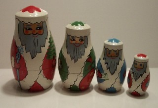 AJ50. Brest Father Frost - colors 4.5" 4n