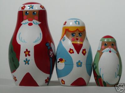 AJ53. Brest Small Christmas set 3.5" 3n