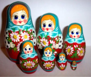 AJ80. Modern Belarus Daisy Maidens 6" 7n