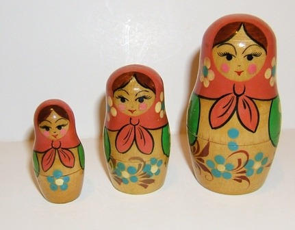 AV19. Small Pink & Greed Maidens 3” 3n