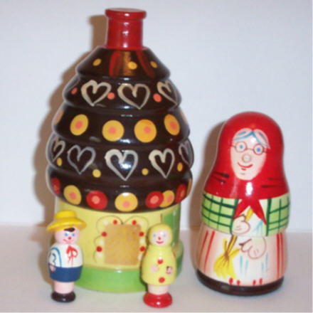 BA14. Vintage Hansel and Gretel Polish 6" (no Hans)
