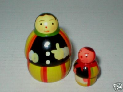 BA23. Tiny Polish Dolls 1.75" 2n