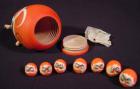 DC69-2. Nesting Daruma with 7 little Darumas 2.25” 8pc (Open)