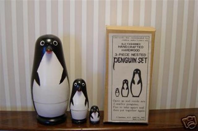 DE02. Shackman Penguin Set - Korea 4.5" 3n