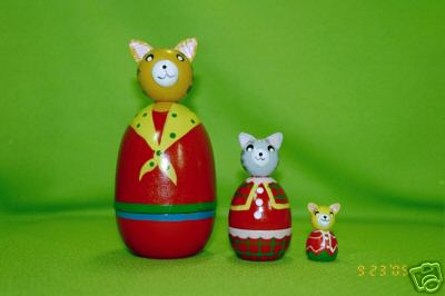 DE15B. Rare Taiwan Cats - Girl sets 5.5” 3n