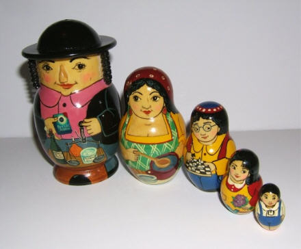 HG54. Jewish Family 5” 5n HG54. Jewish Family 5” 5n