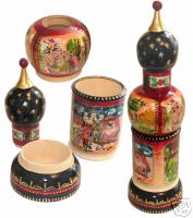 HI04. Russian Souvenir Bottle 13”