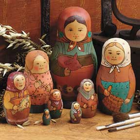 HJ03. Museum-quality Piglet Matryoshka - 8n, 7" HJ03. Museum-quality Piglet Matryoshka - 8n, 7"