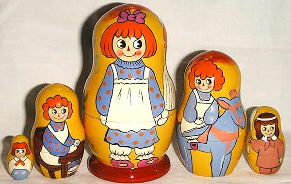 HL03. Raggedy Ann 5n 6"