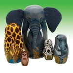 HN47. Bits and Pieces – African Animals 5” 5n HN47. Bits and Pieces – African Animals 5” 5n