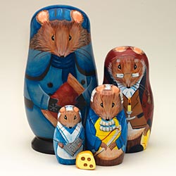 HN64. Bits & Pieces - Nesting Mice Tailors 5” 5n HN64. Bits & Pieces - Nesting Mice Tailors 5” 5n