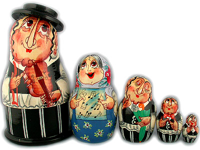 HQ07. Jewish Musical family 6" 5n HQ07. Jewish Musical family 6" 5n