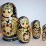 JA17. Wide Eye Maidens from France 6.5" 5n JA17. Wide Eye Maidens from France 6.5" 5n