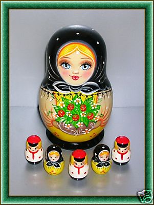 JA56. Sergiev Posad Strawberries with Children 4” 5n