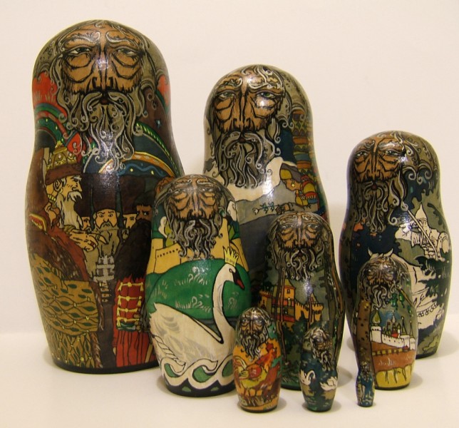 JA61. Art of Ivan Bilibin Doll 7” 9n JA61. Art of Ivan Bilibin Doll 7” 9n