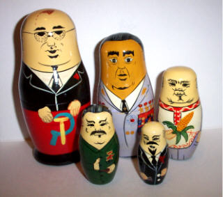 JC05. Made in China Gorby Doll 7" 5n