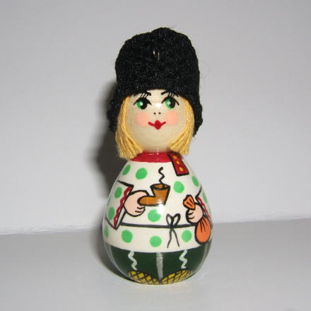 MA17. Little Blonde Girl with Tall Hat 2" MA17. Little Blonde Girl with Tall Hat 2"