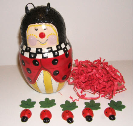 MA25. Ladybug Surprise Set 5" with pieces