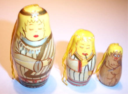 MC12. Small Angel Ornaments 3n