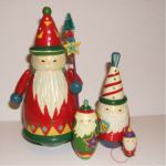 MC18. Santa Nesting Doll Midwest Collectable 7" 4n MC18. Santa Nesting Doll Midwest Collectable 7" 4n