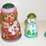 MC26. Christmas Clown Girl 3.25” 3n MC26. Christmas Clown Girl 3.25” 3n