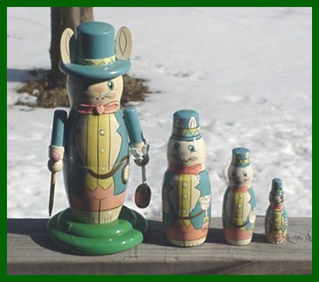 MG05. Old Dapper Rabbits 7.5" 4n MG05. Old Dapper Rabbits 7.5" 4n
