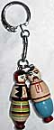 PC03. Ukrainian Hutzul Couple key chain