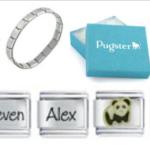 PE12-2. Pugster Italian Charm and Bracelet