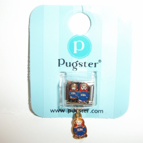 PE12. Pugster Italian Charm and Bracelet