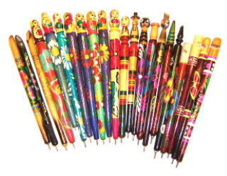 PJ09B. Even More USSR Pen Assortment (22pc)