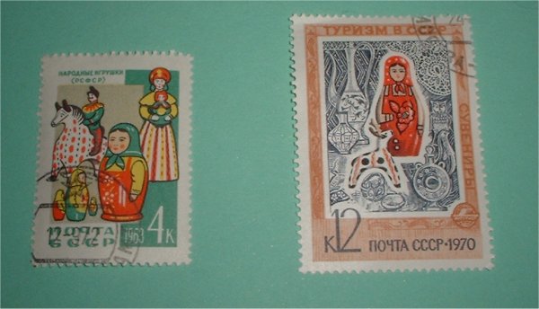 PJ16. Nesting Doll Stamps (2)