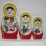 PJ34.  Unique Appliqué - Russian Nesting Dolls