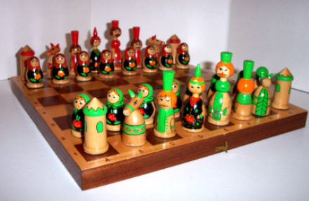 PK10. Brest Chess Set - Made in USSR