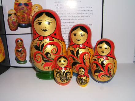 XX02. Belle of Khokhloma 5n 5" (custom made)