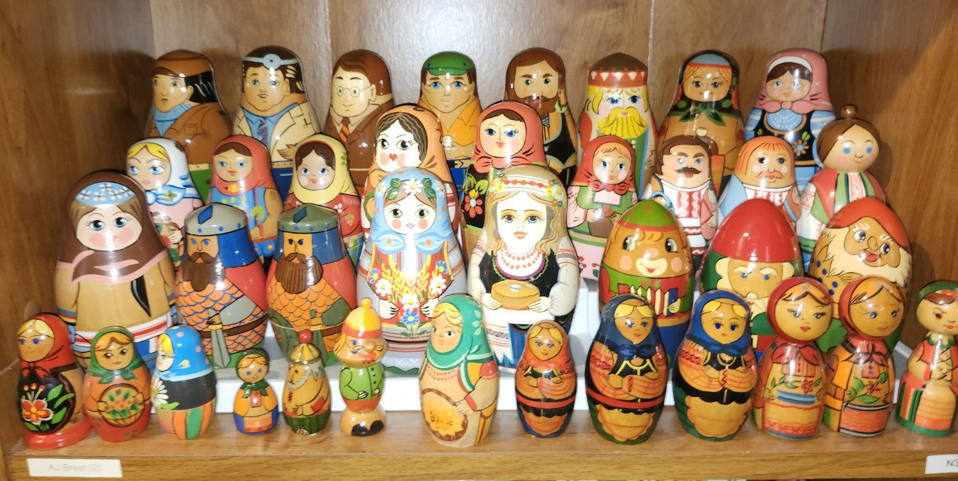 Shelf-B3. More Brest Dolls