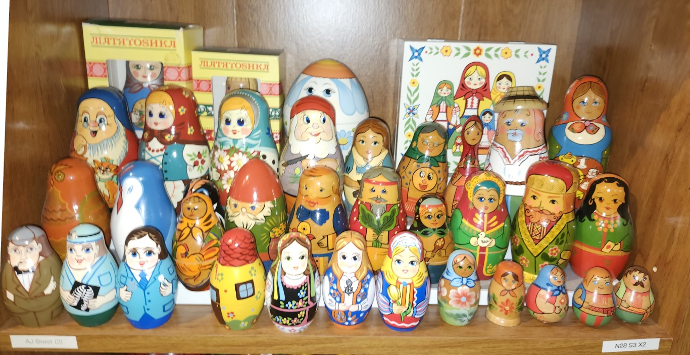 Shelf-B4. Even more Brest Dolls